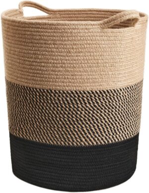 RUGSZONE® Wicker Laundry Hamper Tall Laundry ... - Image 2