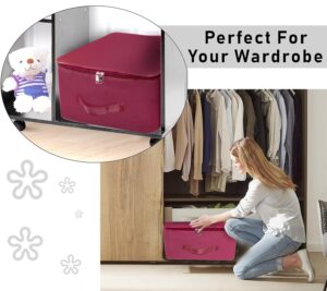 Storite 2 Pack Nylon Wardrobe Bag Underbed Mo... - Image 9