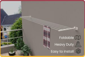 Amiraj Powder Coated Metal Cloth Drying Stand... - Image 4