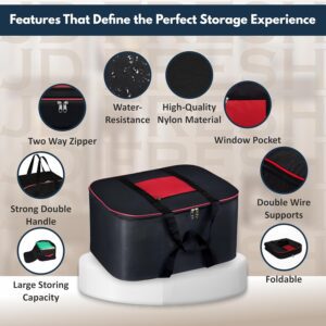 JD FRESH 2 Pieces Nylon Storage Bag/Underbed ... - Image 4