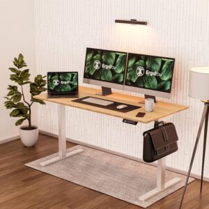ErgoYou Electric Height Laminated Adjustable ... - Image 6