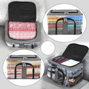 Storite 2 Pack Nylon 33 L PVC Transparent Moi... - Image 9