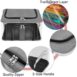 Storite 2 Pack Nylon 33 L PVC Transparent Moi... - Image 6