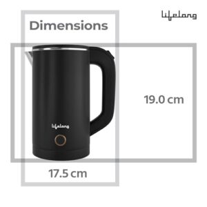 Lifelong Electric Kettle 0.8 Litre with 2 Cup... - Image 8