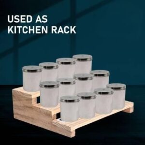 OXMIC Wooden 3-Tier Spice Rack Organizer – Mu... - Image 6