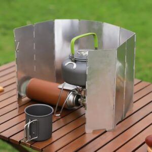 Camp Stove Windscreen, 10 Plates Aluminum Win... - Image 8