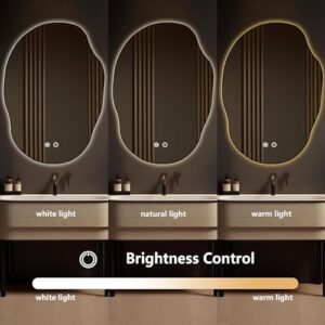 TINITALO Quality Glass LED Bathroom Mirror wi... - Image 10