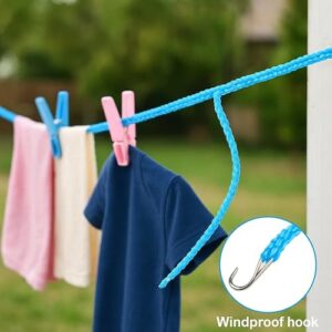 Sulfar Clothesline Drying Nylon Rope with Hoo... - Image 8