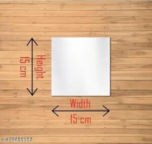 WAKAI VISUAL Plastic Mirror Stickers for Wall... - Image 4
