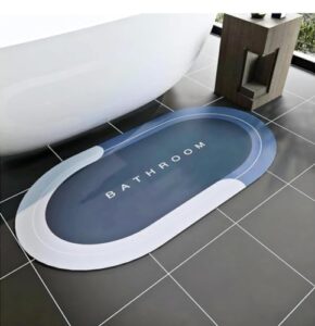 FIND STUFF Premium Silicon Floor Mat, Bath Ma... - Image 2