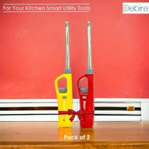 DEBIRE Steel-Plastic Gas Lighter Long Lasting... - Image 6