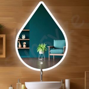 Sunsyze Wall Mounted Rectangular Backlit Digi... - Image 2