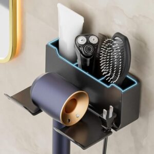 Cisily Black ABS Plastic Wall Mount Hair Drye... - Image 8