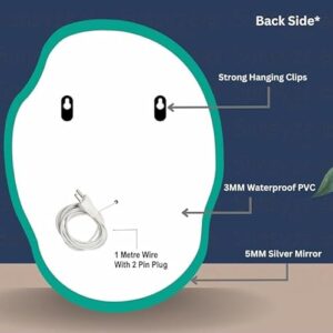 TINITALO Quality Glass LED Bathroom Mirror wi... - Image 4