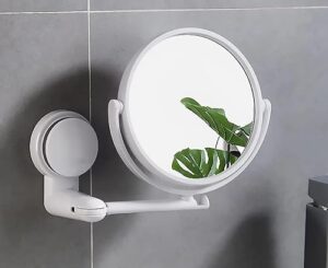 Crobat Wall-Mounted Shaving Mirror, Double-Si... - Image 2