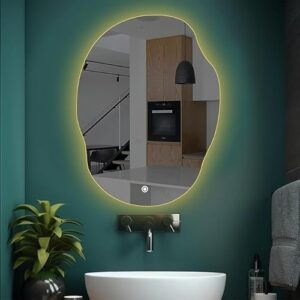TINITALO Quality Glass LED Bathroom Mirror wi... - Image 3