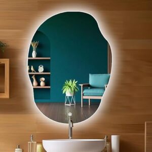 TINITALO Quality Glass LED Bathroom Mirror wi... - Image 2