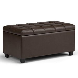 Modern Home 1 Seater Luper Tufted Storage Ott... - Image 2