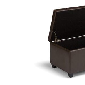 Modern Home 1 Seater Luper Tufted Storage Ott... - Image 7
