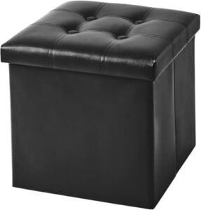 VIPREKHO Folding 15 Inches Storage Ottoman, L... - Image 2