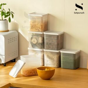 Satpurush Fridge Storage Boxes (Pack of 6) Fr... - Image 3