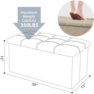 Larihk Retail Ottoman Storage Ottoman Footres... - Image 3