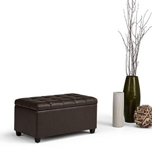Modern Home 1 Seater Luper Tufted Storage Ott... - Image 6