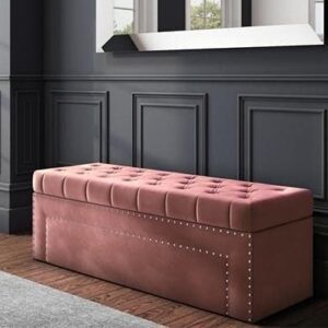 Habiba Arts Wood 3 Seater Ottoman Sofa Couch ... - Image 2
