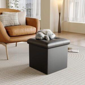 VIPREKHO Folding 15 Inches Storage Ottoman, L... - Image 7