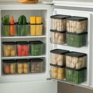 RERANT Fridge Storage Boxes (Pack of 6) Freez... - Image 5