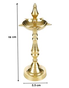 Denique Brass Traditional Kerala Oil/Ghe... - Image 5