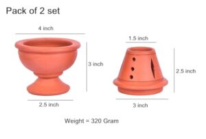 Our Rural Clay Diya for puja Outdoor Ter... - Image 4