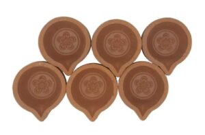 Udgamy Clay Small Diya ( 5.8 cm x 5 cm x... - Image 4