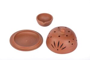 Our Rural Clay Diya with Cover Big Pooja... - Image 4