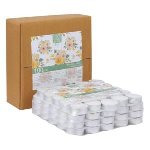 Welburn Veda&Co® Wax Unscented Tealight Candl... - Image 2