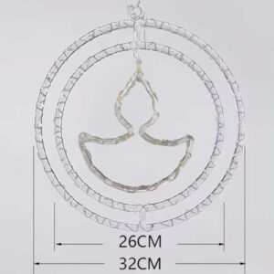 MIRADH 30 CM Diya Pendant Hanging Lights – Wa... - Image 5