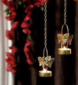 EASYERA Hanging Butterfly Tealight Candle Hol... - Image 4