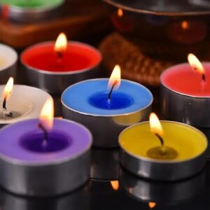 Dreamica Multicolor Tealight Candles Pack of ... - Image 3