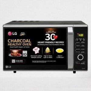 "Smart oven with touchscreen and digital temperature settings"
